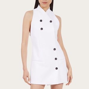 Short Double Breasted Dress